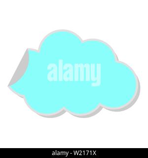 abstract cartoon sticker Stock Vector