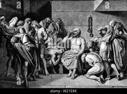 the trial and death of socrates crito