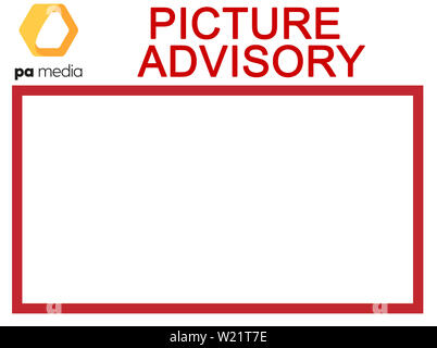 ATTENTION PICTURE EDITORS, CHIEF SUBS AND PICTURE LIBRARIANS: Picture advisory Stock Photo