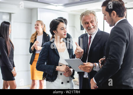 Group of Business People Meeting Discussion Working Concept in meeting room Stock Photo