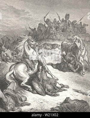 Gustave Doré - Death Saul Stock Photo