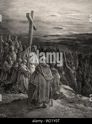 Gustave Doré - True Cross Stock Photo