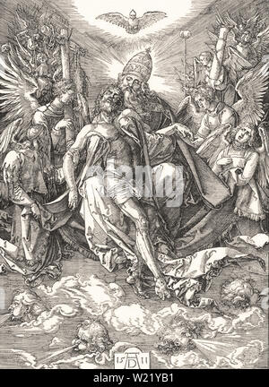 Albrecht Dürer - Holy Trinity 1511 Stock Photo