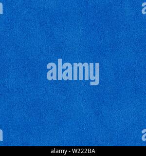 Blue velvet for background usage. Seamless square texture, tile ready.  Stock Photo