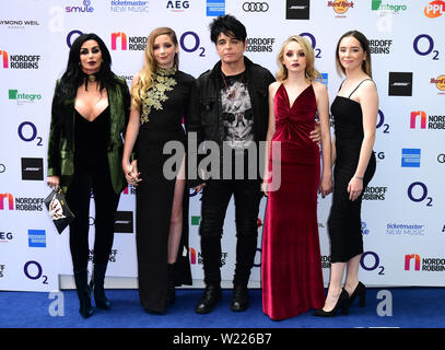 Gemma O'Neil, Gary Numan, Persia Numan, Echo Numan and Raven Numan