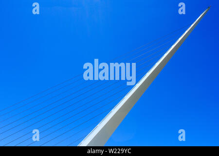 Sundial Bridge at Turtle Bay, Redding, California Stock Photo