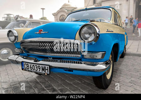 Retro Cars;Volga GAZ M 21 with 1958-1962;USSR; Stock Photo