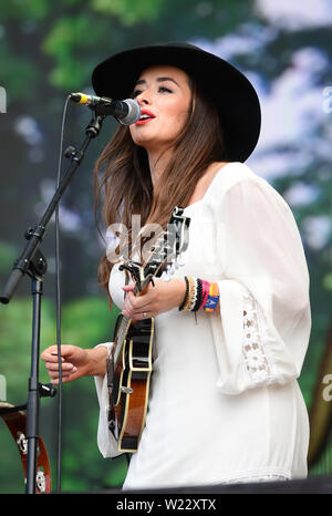 The Wandering Hearts performing at British Summer Time in Hyde Park, London. Stock Photo