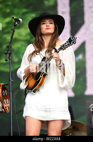 The Wandering Hearts performing at British Summer Time in Hyde Park, London. Stock Photo