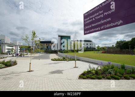 The new Royal Hospital for Children and Young People, Little France, Edinburgh Stock Photo