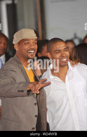 Will Smith with his brother in Law ( Jada brother )- Precious  pic