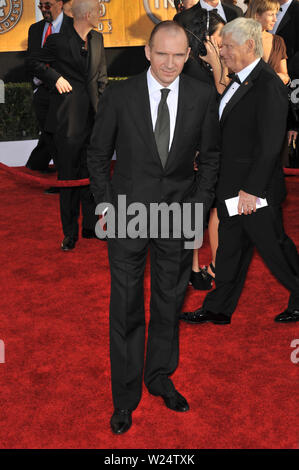 LOS ANGELES, CA. January 25, 2009: Ralph Fiennes at the 15th Annual Screen Actors Guild Awards at the Shrine Auditorium, Los Angeles. © 2009 Paul Smith / Featureflash Stock Photo