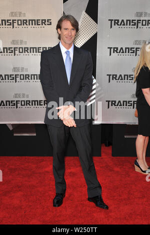 LOS ANGELES, CA. June 22, 2009: Director Michael Bay at the Los Angeles premiere of his new movie 'Transformers: Revenge of the Fallen' at the Mann Village Theatre, Westwood. © 2009 Paul Smith / Featureflash Stock Photo