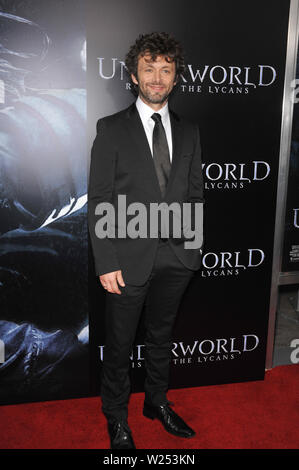 LOS ANGELES, CA. January 22, 2009: Michael Sheen at the world premiere of his new movie 'Underworld: Rise of the Lycans' at the Arclight Theatre, Hollywood. © 2009 Paul Smith / Featureflash Stock Photo