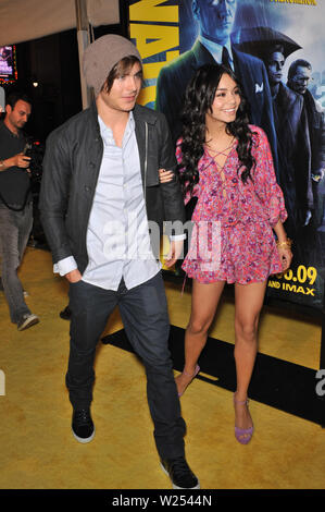 LOS ANGELES, CA. March 02, 2009: Vanessa Hudgens & Zac Efron at the US premiere of 'Watchmen' at Grauman's Chinese Theatre, Hollywood. © 2009 Paul Smith / Featureflash Stock Photo