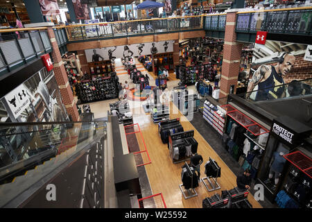 interior of dicks sporting goods store at St Johns Town Center Jacksonville Florida USA Stock Photo