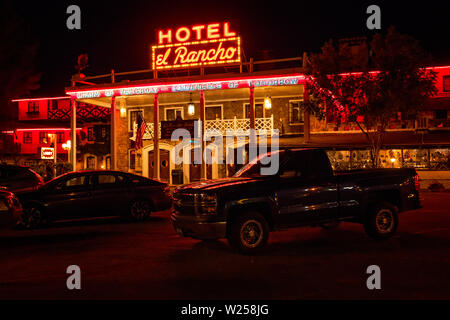 El Rancho Hotel on Route 66 Gallup New Mexico USA Stock Photo