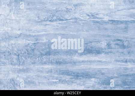 Light Blue Painted Plaster Wall Texture Background, Soft Brushed Surface with Subtle Horizontal Strokes, Minimal Aged Concrete Style Backdrop for Desi Stock Photo