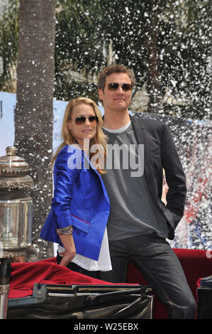 CANNES, FRANCE. May 18, 2009: Colin Firth & Robin Wright Penn  promoting their new movie Disney's 'A Christmas Carol' at the 62nd Festival de Cannes. © 2009 Paul Smith / Featureflash Stock Photo