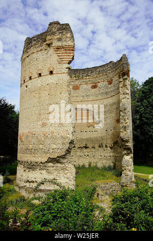 Tower, Roman ruin in Perigueux, Dordogne department in Nouvelle-Aquitaine in southwestern France. Stock Photo