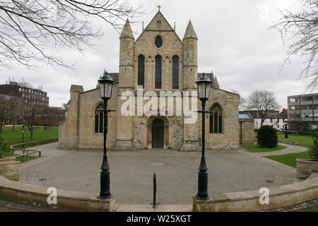 Grimsby Minster Stock Photo