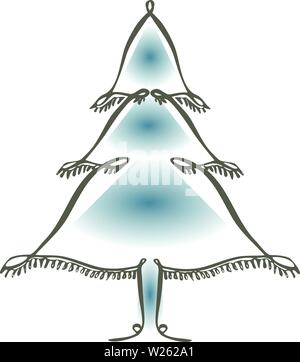 Hand Draw Tree Icon Illustration design Stock Vector Image & Art - Alamy