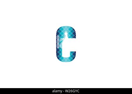 Letter C modern Logo Designs Inspiration Isolated on White Background Stock Vector
