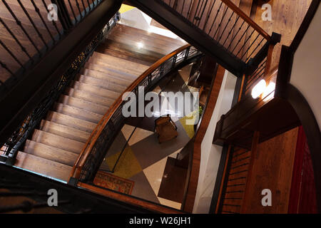 Verona, WI USA. Jul 2018. Some of the unusual themed interiors of Epic Software Campus buildings. Stock Photo