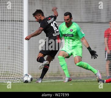 Wuppertal, Deutschland. 06th July, 2019. firo: 06.07.2019, Football, 1.Bundesliga, Season 2019/2020, Test match, WSV, Wuppertal SV - Bayer 04 Leverkusen Kerem DEMIRBAY, Leverkusen, Chance | Credit: dpa/Alamy Live News Stock Photo