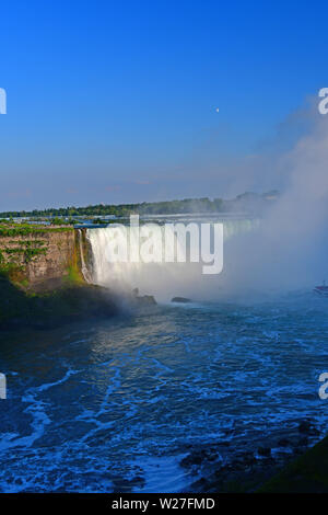 View of Horseshoe Falls in Niagara Falls, Ontario, Canada Stock Photo