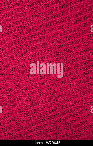 Red fabric texture background, Texture for design. Can be used as background, wallpaper. Stock Photo
