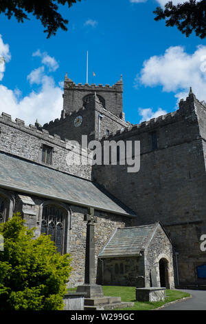 The Priory Church of St Mary & St Michael Cartmel Cumbria EnglandT Stock Photo