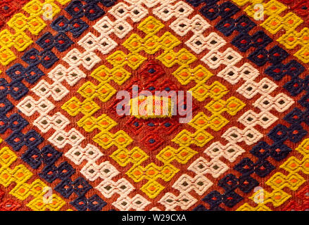 Details of Turkish carpet, Turkey Stock Photo