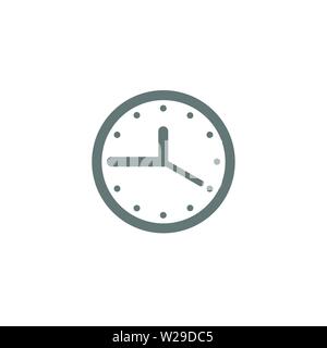 Wristwatch icon vector, flat design best vector icon Stock Vector