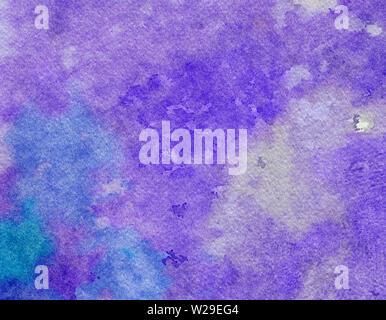 Abstract pretty watercolor texture background. Acrylic wet painting style. Colorful splashes of paint on paper. Printable in big size design pattern b Stock Photo