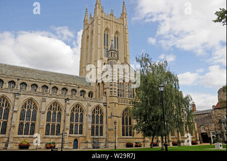 Bury St Edmund's cathedral, Suffolk Stock Photo