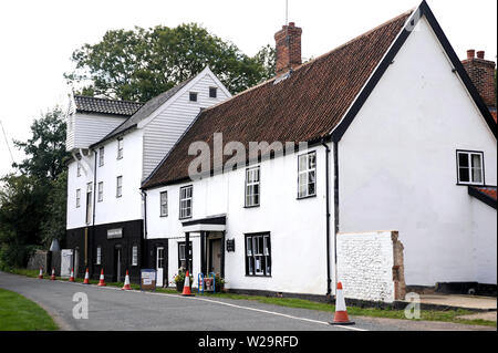 Pakenham watermill, Suffolk Stock Photo