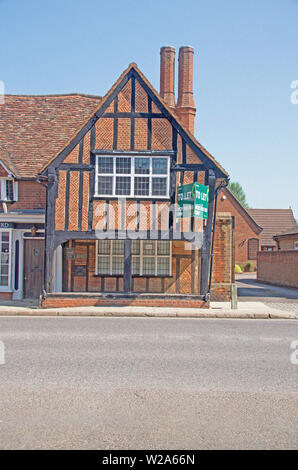 Sheffod Bedfordshire Timber Framed House Stock Photo