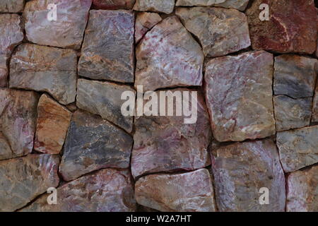 Background of the old rock wall Stock Photo