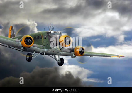 Junkers JU 52-3M Stock Photo - Alamy