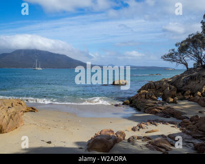 Hazards Beach, Freycinet National Park Stock Photo