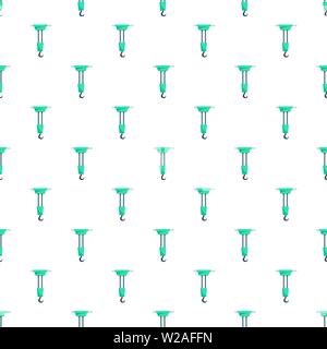 Single hook pattern seamless vector repeat for any web design Stock Vector