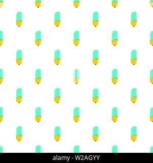 Bulb pattern seamless vector repeat for any web design Stock Vector