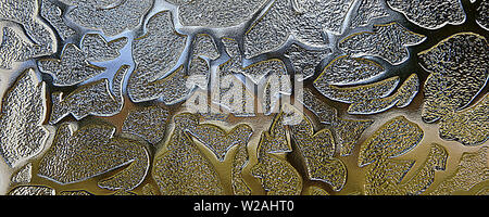 Abstract silver pattern background Stock Photo