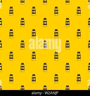 Two plastic bottles pattern vector Stock Vector
