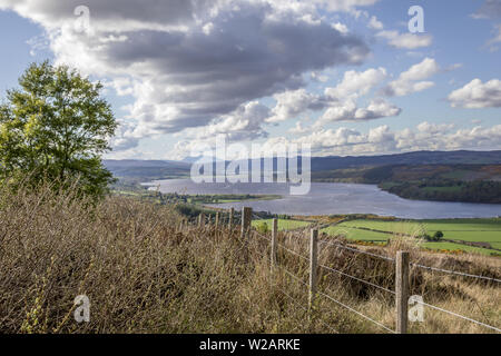View from Struie Hill, Highlands, Scotland, UK Stock Photo