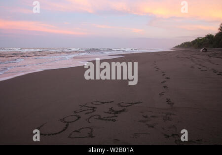 A little insight into the wonderful country in Central America Stock Photo