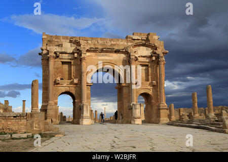Trajan's Arch, Timgad, Batna Province, Algeria