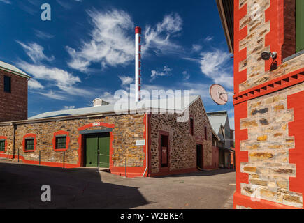 Australia, South Australia, Adelaide-MacGill, Penfolds Magil Estate Winery, oldest winery in South Australia, winery buildings, exterior Stock Photo