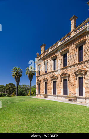 Australia, South Australia, Clare Valley, Mintaro, Martindale Hall, 1880 mansion that was seen in the 1975 Peter Weir film, Picnic at Hanging Rock Stock Photo